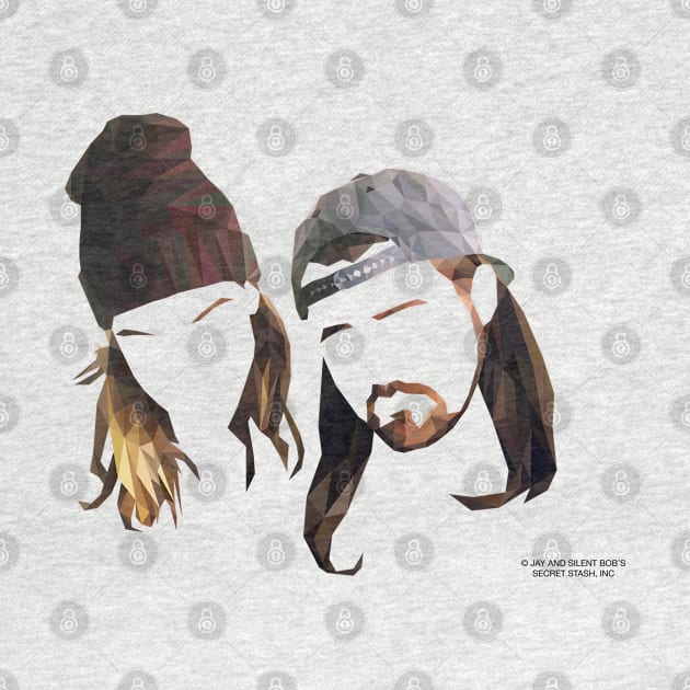 Jay and Silent Bob Polygonal by CriSan